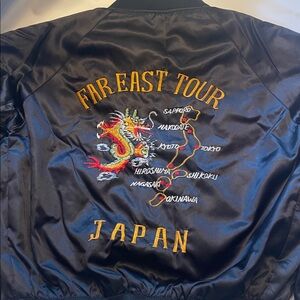 VINTAGE Far East Tour Japan Embroidered Jacket
